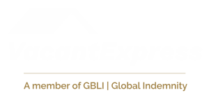 Vacant Express Logo White